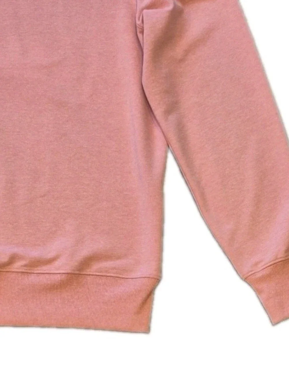 J.Crew Men's Lightweight Cotton-Blend Sweatshirt Heathered Pink - Small
